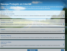 Tablet Screenshot of navegaprotegido.blogspot.com