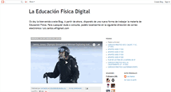 Desktop Screenshot of laeducacionfisicadigital.blogspot.com
