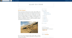 Desktop Screenshot of alain-en-inde.blogspot.com