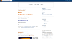 Desktop Screenshot of neuesvonleo.blogspot.com