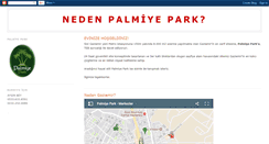 Desktop Screenshot of nedenpalmiyepark.blogspot.com