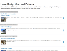 Tablet Screenshot of homesdesignspictures.blogspot.com