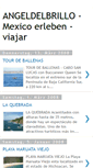 Mobile Screenshot of angeldelbrillo-next-viajar.blogspot.com
