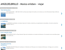 Tablet Screenshot of angeldelbrillo-next-viajar.blogspot.com