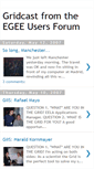 Mobile Screenshot of egee-user-forum.blogspot.com