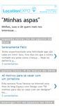 Mobile Screenshot of minhasaspas.blogspot.com