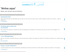 Tablet Screenshot of minhasaspas.blogspot.com