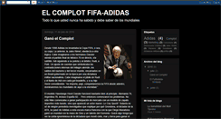 Desktop Screenshot of complotadidas.blogspot.com