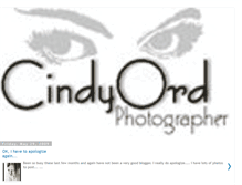 Tablet Screenshot of cindyord.blogspot.com