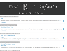 Tablet Screenshot of dialr4infinity.blogspot.com