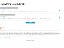 Tablet Screenshot of angela-inanutshell.blogspot.com