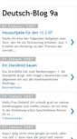 Mobile Screenshot of deutsch9a.blogspot.com