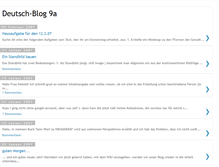 Tablet Screenshot of deutsch9a.blogspot.com