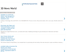 Tablet Screenshot of 3dnewsworld.blogspot.com