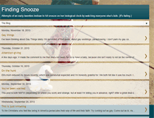 Tablet Screenshot of findingsnooze.blogspot.com