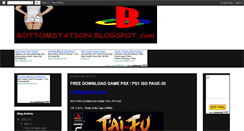 Desktop Screenshot of bottomstation.blogspot.com