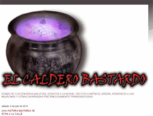 Tablet Screenshot of elcalderobastardo.blogspot.com