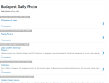Tablet Screenshot of budapestdailyphoto.blogspot.com