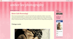 Desktop Screenshot of lilredamberphotos.blogspot.com