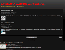 Tablet Screenshot of barcelonayachting.blogspot.com