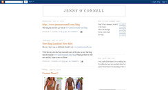 Desktop Screenshot of jennyoconnell.blogspot.com