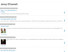 Tablet Screenshot of jennyoconnell.blogspot.com
