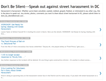 Tablet Screenshot of dontbesilent3.blogspot.com