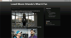 Desktop Screenshot of lowellmooreorlandowaf.blogspot.com