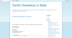 Desktop Screenshot of centri-estetica.blogspot.com