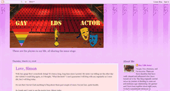 Desktop Screenshot of gayldsactor.blogspot.com