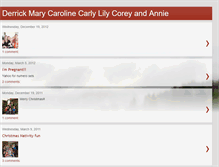 Tablet Screenshot of derrickandmaryprice.blogspot.com