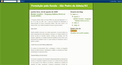 Desktop Screenshot of formacaopelaescolaspa.blogspot.com