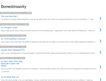 Tablet Screenshot of domestinsanity.blogspot.com