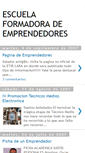 Mobile Screenshot of emprendedoresetirlara.blogspot.com
