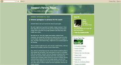 Desktop Screenshot of parsleypatch.blogspot.com