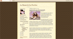 Desktop Screenshot of la-mama-de-los-perritos.blogspot.com