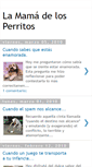 Mobile Screenshot of la-mama-de-los-perritos.blogspot.com