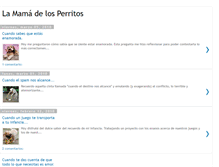 Tablet Screenshot of la-mama-de-los-perritos.blogspot.com