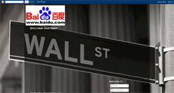 Desktop Screenshot of bidu-stockreport.blogspot.com