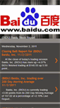 Mobile Screenshot of bidu-stockreport.blogspot.com