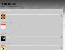 Tablet Screenshot of fedehoezit.blogspot.com