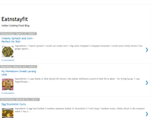 Tablet Screenshot of eatnstayfit.blogspot.com