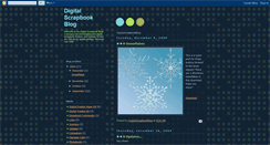 Desktop Screenshot of digitalscrapbookblog.blogspot.com