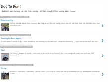 Tablet Screenshot of gottorun.blogspot.com