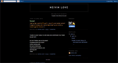 Desktop Screenshot of neivinlove.blogspot.com