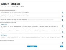 Tablet Screenshot of laboratorioclickonenglish.blogspot.com