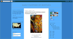 Desktop Screenshot of montanadailypainters.blogspot.com