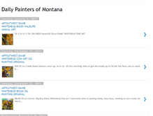 Tablet Screenshot of montanadailypainters.blogspot.com