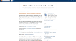 Desktop Screenshot of njrunwalkguide.blogspot.com