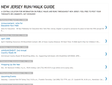 Tablet Screenshot of njrunwalkguide.blogspot.com